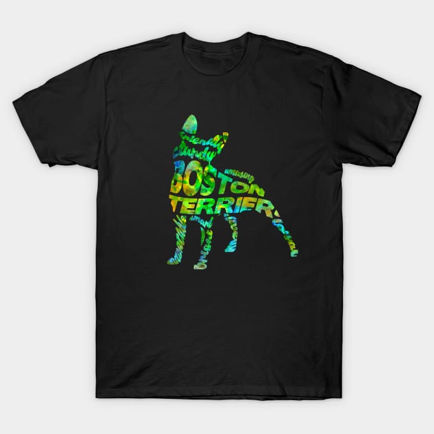 Boston Terrier T-Shirt by inspirowl